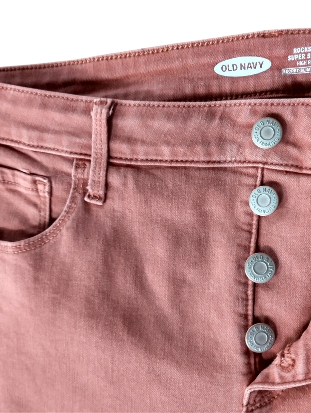 Old Navy Rust Colored Denim